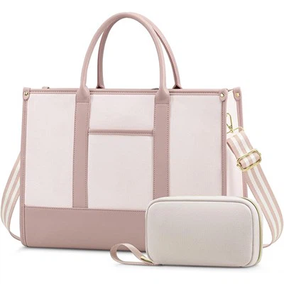 キャンバス 15.6 ラップトップ オフィス バッグ